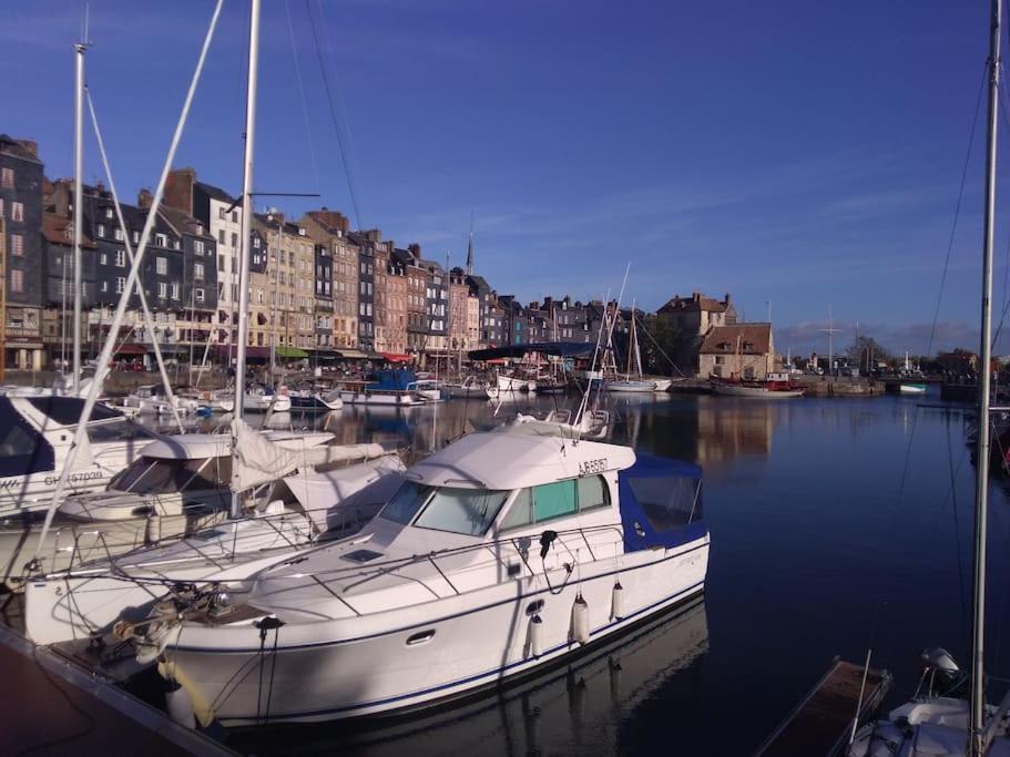 Cote Lavoir A Honfleur, Parking Prive, Ascenseur Luaran gambar
