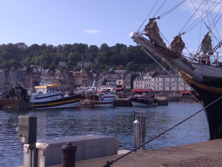 Cote Lavoir A Honfleur, Parking Prive, Ascenseur Luaran gambar